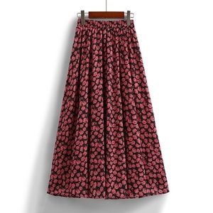 Red 🌹 Rose skirt